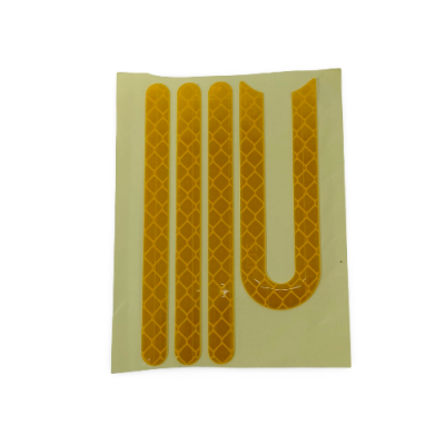 YELLOW REFLECTIVE STICKER FOR XIAOMI M365/M365 PRO