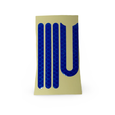 BLUE REFLECTIVE STICKER FOR XIAOMI M365/M365 PRO