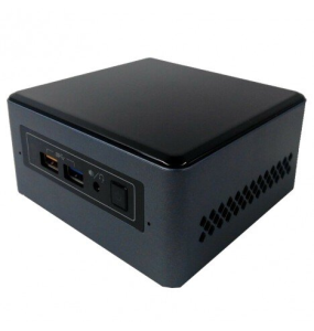 BAREBONE INTEL NUC CELERON J3455 DDR3L RAM M.2 + 2.5\" SSD/HDD N