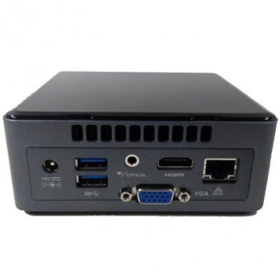 BAREBONE INTEL NUC CELERON J3455 DDR3L RAM M.2 + 2.5\" SSD/HDD N