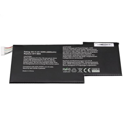 BTY-M6K RECHARGEABLE BATTERY COMPATIBLE MSI 52.4WH FOR MSI GF65 LAPTOP