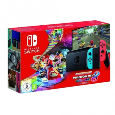 CAJA NINTENDO SWITCH EDICIÓN ESPECIAL MARIO KART 8 DELUXE
