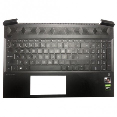 CARCASA CON TECLADO PARA PORTÁTIL HP PAVILLION GAMING