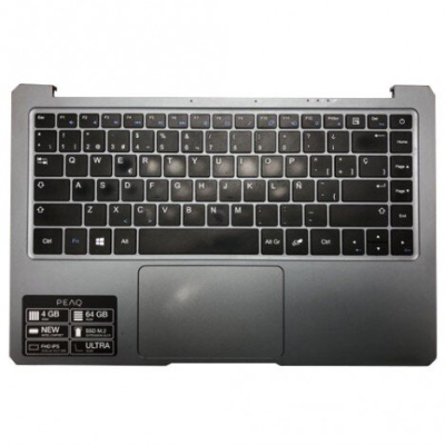 CARCASA CON TECLADO PARA PORTÁTIL PEAQ NOTEBOOK SLIM S130