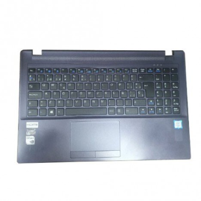 CARCASA CON TECLADO PARA PORTÁTIL TERRAQUE W850RB