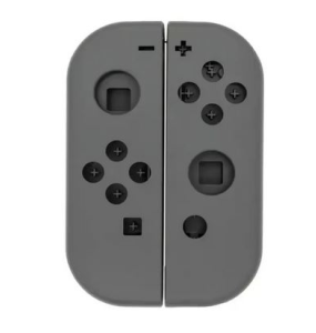 FRONT, CENTER AND REAR RIGHT / LEFT GREY CASE FOR NINTENDO SWITCH JOY-CON