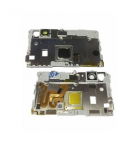 CARCASA METALICA FLEX LECTOR HUELLA HUAWEI P9 LITE NEGRO