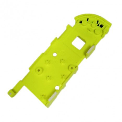 CARCASA + PULSADOR ¨ZL¨ JOYCON IZQUIERDO AMARILLO