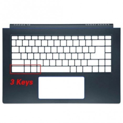 CARCASA SIN TECLADO 3 KEYS PARA PORTATIL MSI PRESTIGE 14 MS-14C1
