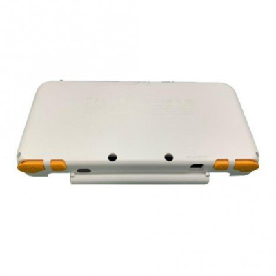 CARCASA TRASERA PARTE DE ABAJO NINTENDO NEW 2DS XL BLANCA/NARANJ