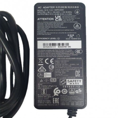 CARGADOR AC ADAPTADOR ADP2045 PARA MONITOR MSI G2712 27\"