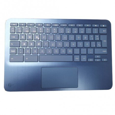 CARSACA CON TECLADO PARA PORTÁTIL HP CHROMEBOOK X360 (AZUL)