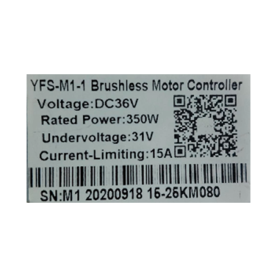 YFS-M1-1 350W 36V 15A CONTROL UNIT