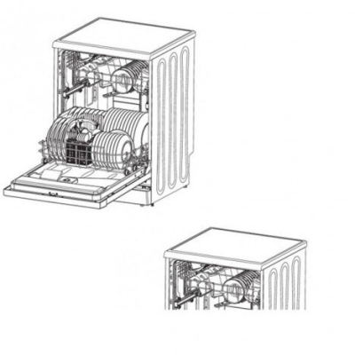 CESTO SUPERIOR LAVAVAJILLAS EDESA METAL V454X