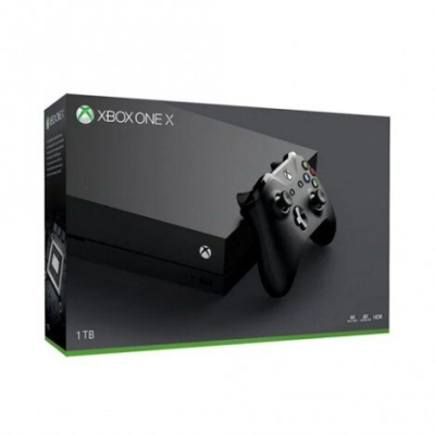 CONSOLA XBOX ONE X NEGRA 1TB + MANDO