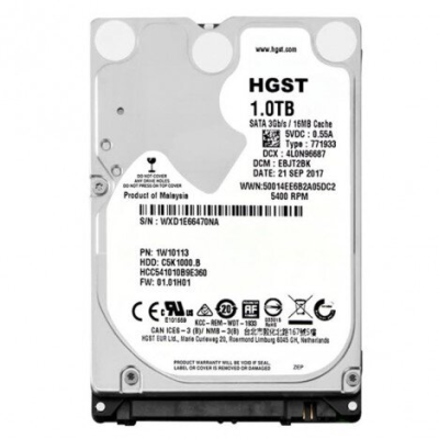 DISCO DURO INTERNO 2.5\" DE 1TB HGST
