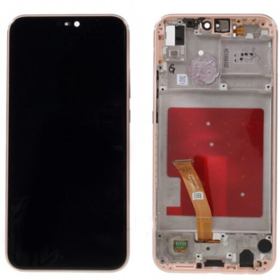DISPLAY COMPLETO + BOTONES HUAWEI P20 LITE / NOVA 3E ROSA