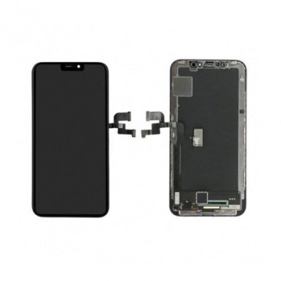 DISPLAY + TACTIL IPHONE X CALIDAD SOFT OLED GX NEGRO