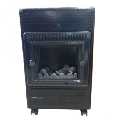 ESTUFA ORBEGOZO LLAMA AZUL HBF 95 PIEDRA ROTA (SIN CRISTAL)