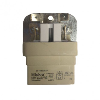 FILTRO ANTIPARASITARIO W 10593527 LAVADORA CARGA SUPERIOR INDESI