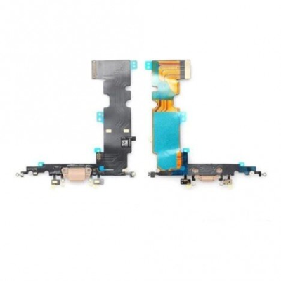 FLEX CONECTOR CARGA + MICRO IPHONE 8 PLUS DORADO