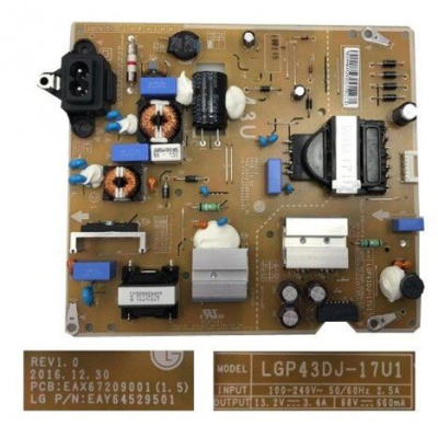 FUENTE DE ALIMENTACIÓN EAX67209001 (1.5) LG 43UK6300PLB