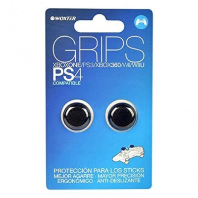 GRIPS PROTECIONES STICKS ANALÓGICOS NEGRO
