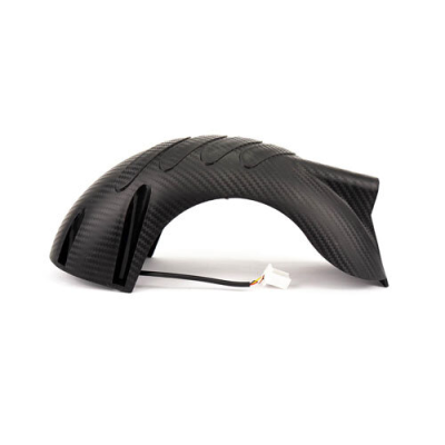 CARBON REAR MUDGUARD WITH LIGHT + CATADIOPTRIC FOR SMARTGYRO SW-C/RW-C ELECTRIC SCOOTER
