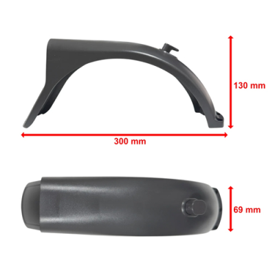 REAR FENDER FOR XIAOMI SCOOTER 5 PRO ELECTRIC SCOOTER