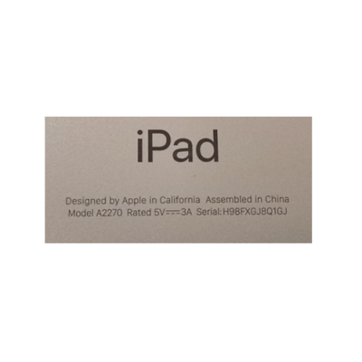 IPAD A2270 8th GEN 128GB GOLD