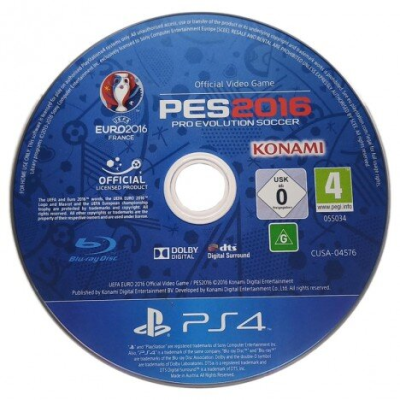 JUEGO PES 2016 EURO PS4