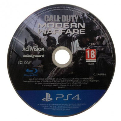 JUEGO PS4 CALL OF DUTY MODERN WARFARE USADO