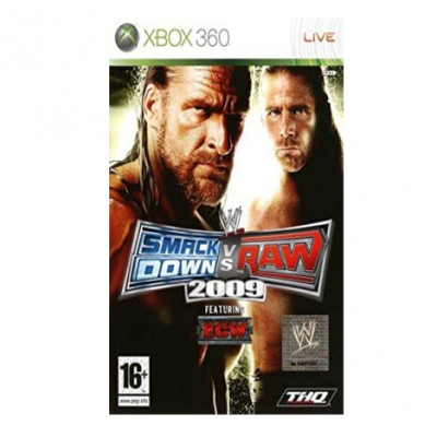 JUEGO SMACKDOWN VS RAW 2009 XBOX 360