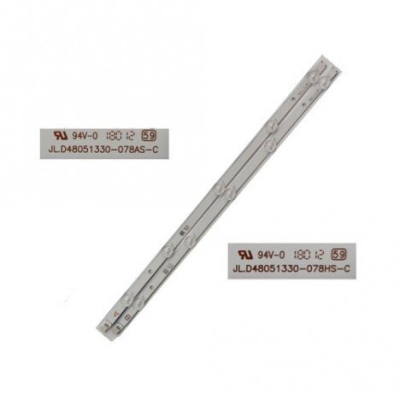 JUEGO TIRAS 5 LEDS JLD48050330-078HS-C JLD48051330-078AS-C KUNFT
