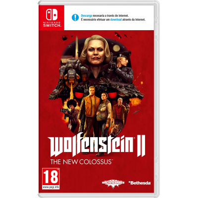 GAME WOLFENSTEIN II THE NEW COLOSSUS NINTENDO SWITCH
