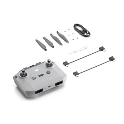 DJI MINI 4 PRO REMOTE CONTROLLER, CHARGING CABLE AND SPARE PROPELLERS