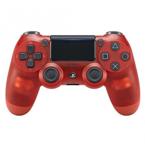 MANDO INALÁMBRICO DUALSHOCK ROJO TRANSPARENTE V2 PS4 ORIGINAL OE