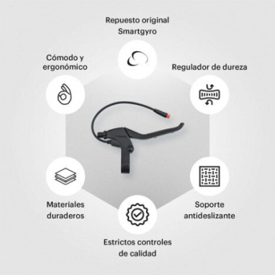 RIGHT BRAKE LEVER + SMARTGYRO SPEEDWAY, ROCKWAY AND CROSSOVER SENSOR