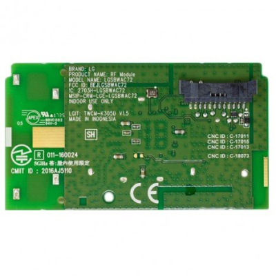 MÓDULO WIFI 011-160024 LG 43 UK6300PLB