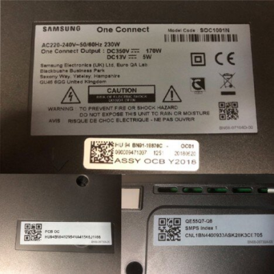 ONE CONNECT BN68-07104D SOC1001N SAMSUNG QE55Q7FNAT (DE EXPOCICI