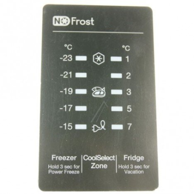 PANEL DE CONTROL FRIGORÍFICO SAMSUNG RB31FEJNBSS/EF