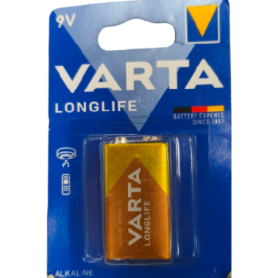 VARTA 9V ALKALINE FLASK BATTERY