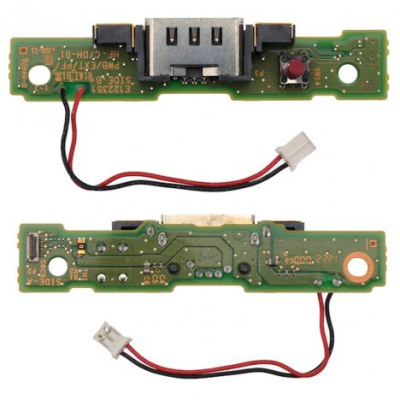 PLACA CONECTOR DE CARGA + RESET NINTENDO WII U