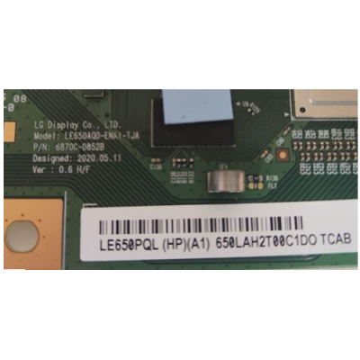 T-CON BOARD 6870C-052B LG OLED 65G16LA-AEU