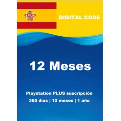 PLAYSTATION PLUS SUSCRIPCION 12 MESES CÓDIGO DE DESCARGA DIGITAL