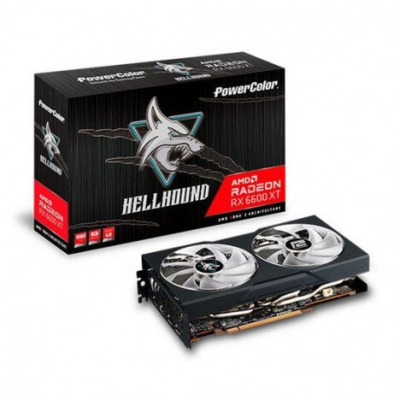 POWERCOLOR HELLHOUND AMD RADEON RX 6600 XT 8GB GDDR6 OC