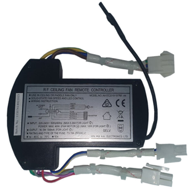 AA-DC2019-10TRF-A4 RECEIVER FOR ARUBAPLUS INSPIRE CEILING FAN