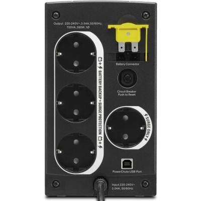 SAI APC BACK-UPS BX700U-GR 700 VA 390W 4 SALIDAS SCHUKO AVR USB