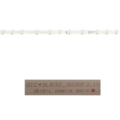 TIRA 11 LEDS GIC43LB32_3030F2.1D THOMSON 43UE6420
