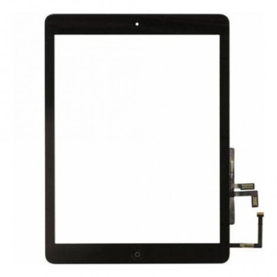 VENTANA TÁCTIL IPAD AIR NEGRA + FLEX HOME + BOTÓN NEGRA CALIDAD